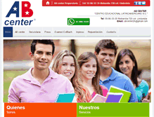 Tablet Screenshot of abcenterpreparatoria.com